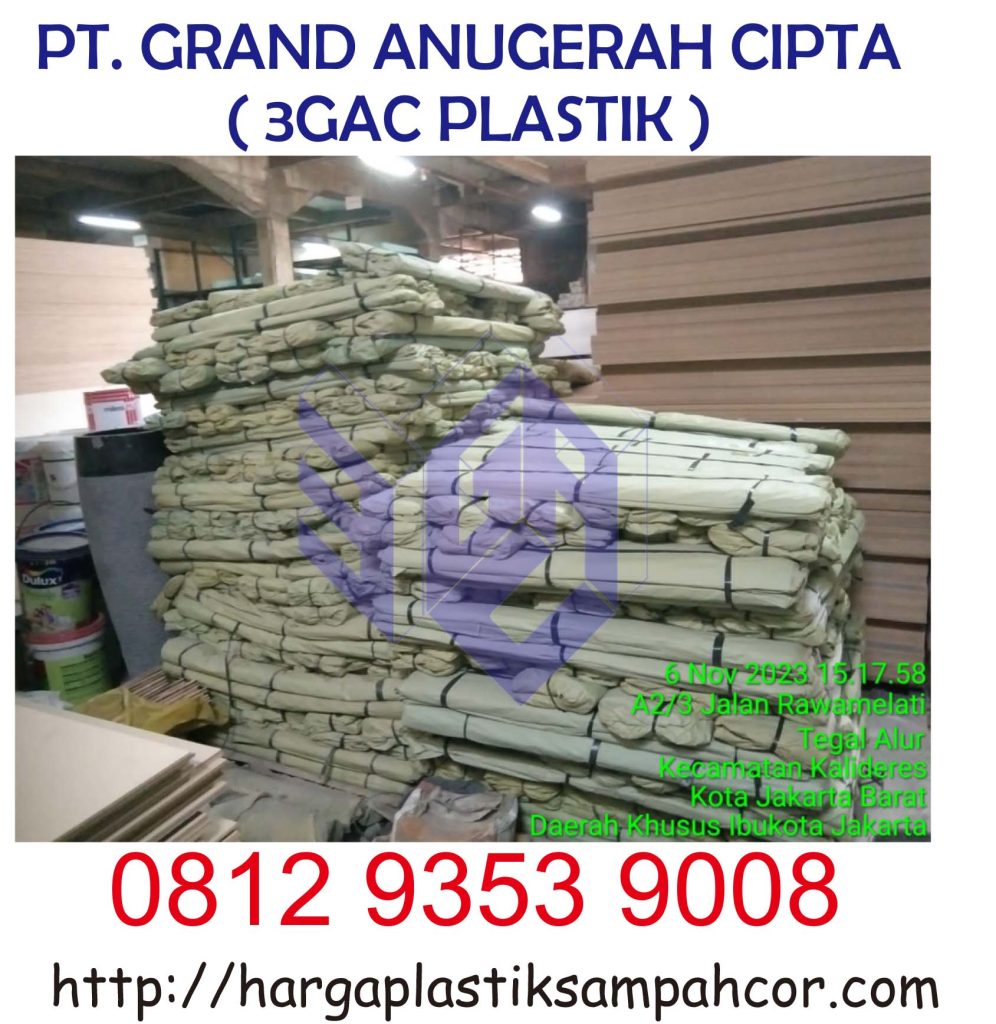 plastik cor hijau gac plastik