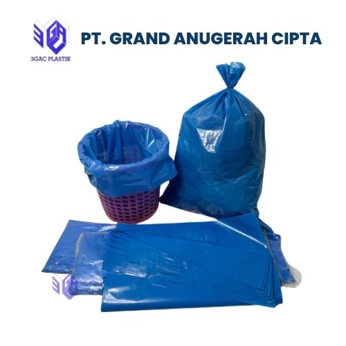 plastik sampah warna biru dari GAC Plastik
