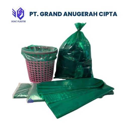 plastik sampah warna hijau dari GAC Plastik