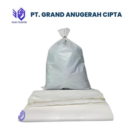 plastik sampah warna putih dari GAC Plastik