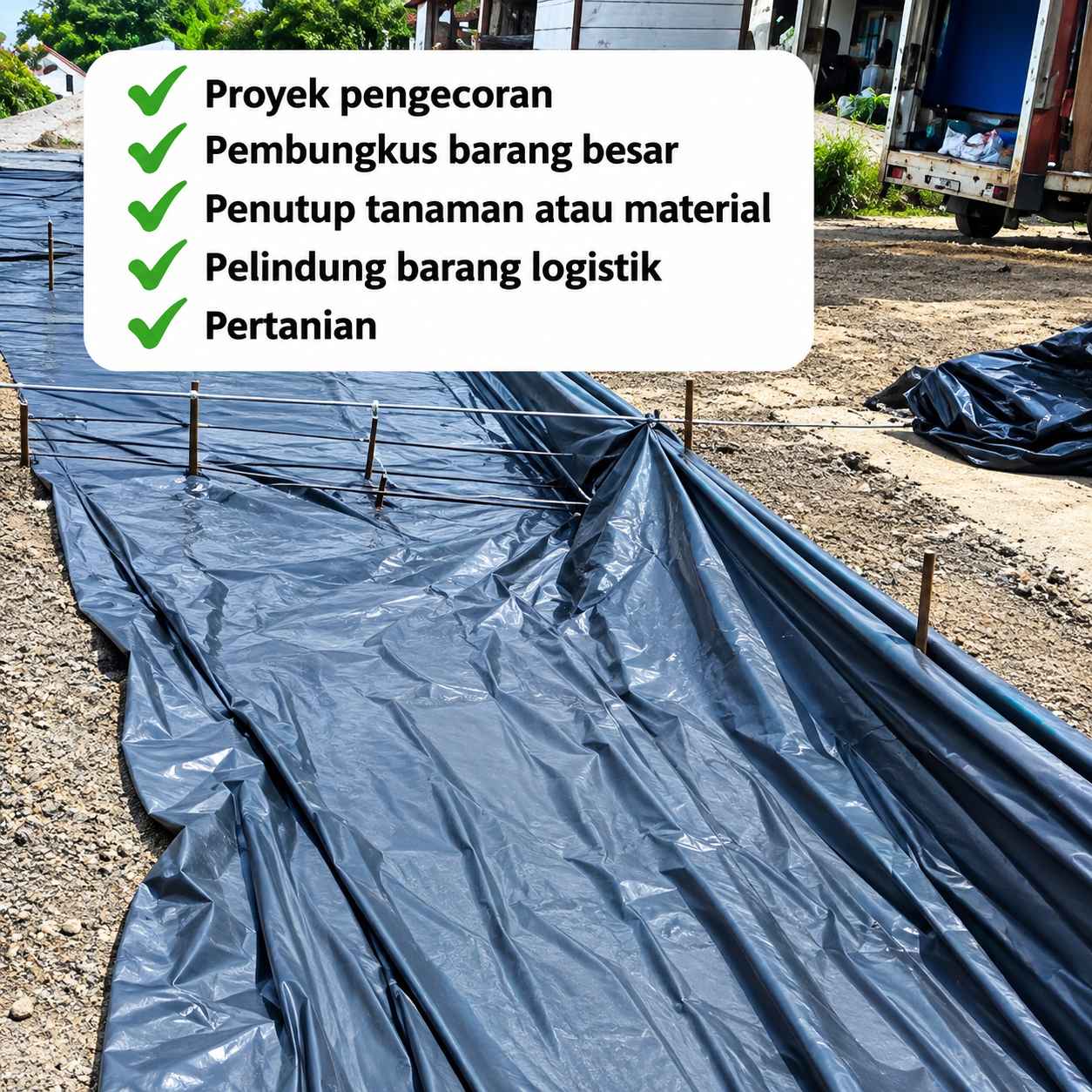 Detail plastik cor GAC Plastik