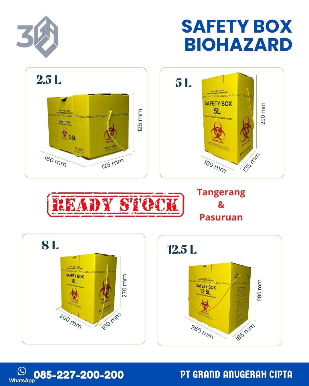 Safety Box Medis Biohazard